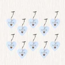  20 Pezzi Bomboniere Festa Matrimonio Decorazioni San Valentino Fai da Te da Appendere