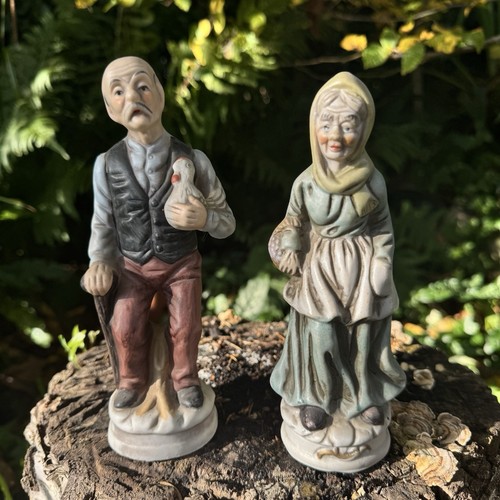 Vintage porcelain farmer - vintage,