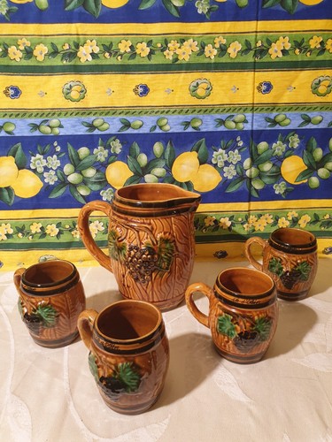 Servizio maiolica brocca 4 - servizio, 1