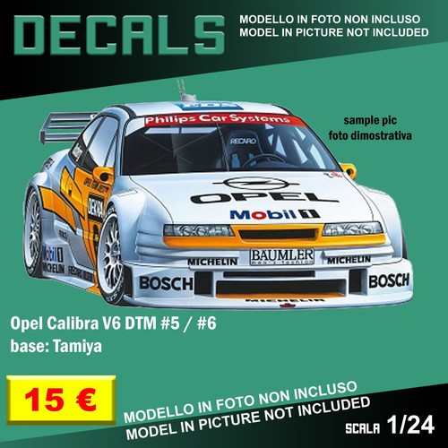 Decals repro opel calibra - repro, v6