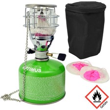 Lanterna a gas con cartuccia e calza incandescente piezo lanterna da campeggio lampada a gas esterno