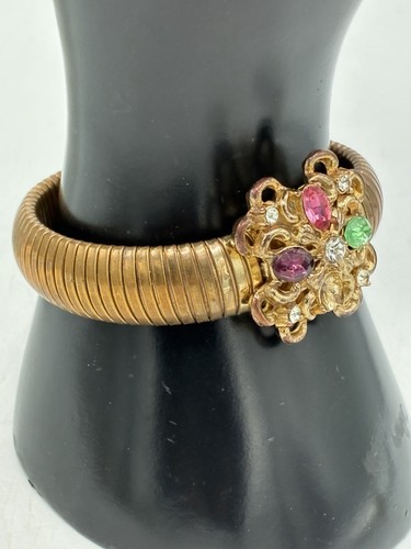 Bracciale vintage tono oro - vintage,
