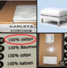 Poggiapiedi ottomano IKEA