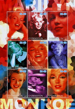 Uzbekistan 2002 MARILYN MONROE