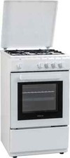 FINLUX Cucina a gas 4 Fuochi Forono gas 50x50 cm FXGC55S