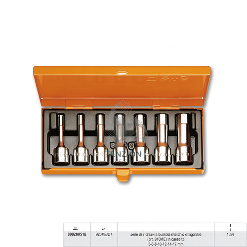 Set chiavi bussola maschio - set, a