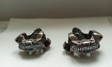 Shimano DEORE M6000 Serie PD-M520 Pedali MTB - Argento/ Nere