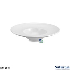 PIATTO SATURNIA PORCELLANA