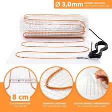 Tappetino Riscaldante Elettrico Riscaldamento Pavimento Riscaldonneto Delle