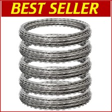 Filo per rasoio zincato resistente alle intemperie 250 piedi per un'efficace sicurezza della proprietà