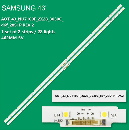 Kit barre strip led tv - 28,