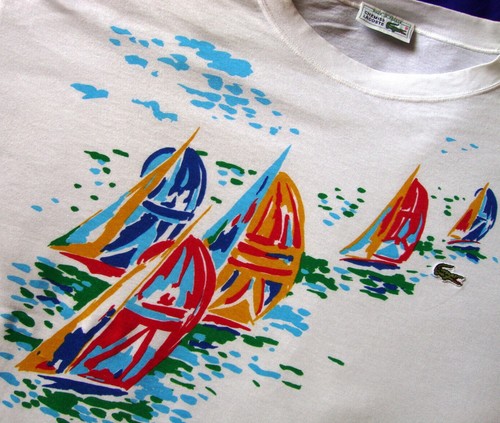 Shirt vintage lacoste - t-shirt, 80's