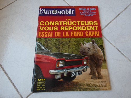 Rivista automobile 277 1969 - rivista,