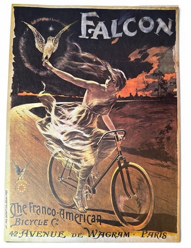 Poster falcon bicicletta - poster,