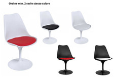 SEDIA TULIPANO GIREVOLE