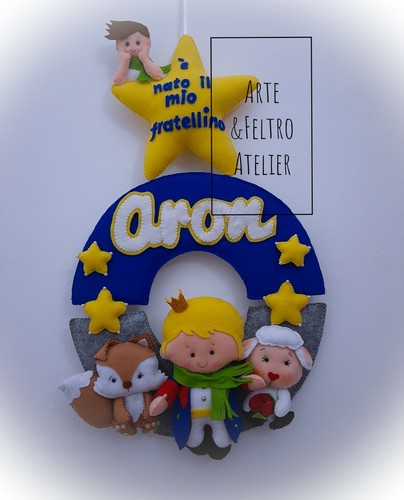 Fiocco nascita bambino - fiocco, a