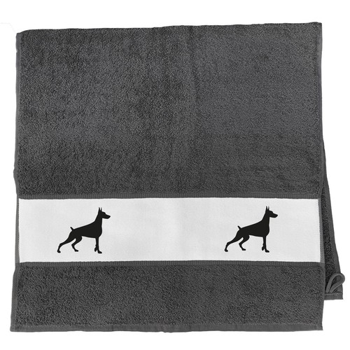 Asciugamano dobermann - asciugamano,