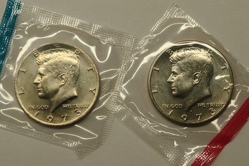 Mezzo dollaro kennedy 1973 d - kennedy, p&d