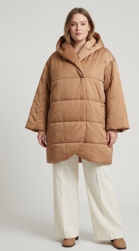 Marina rinaldi quilted coat - quilted, w/