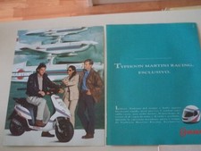 advertising Pubblicità 1995 GILERA TYPHOON MARTINI RACING 50