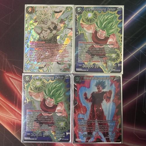 Lotto carte dragon ball - carte, super