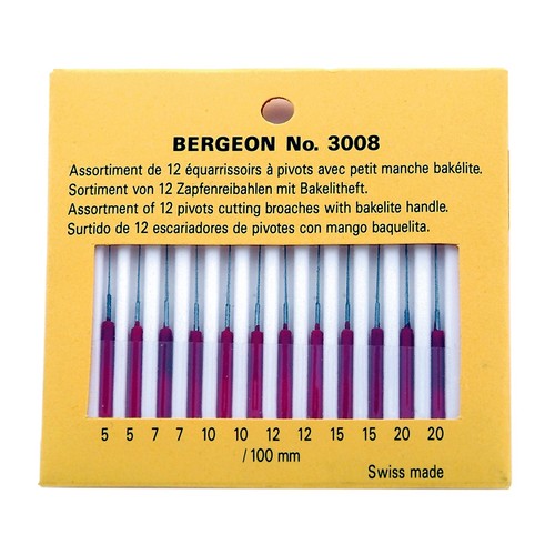 Alesatori perno bergeon - 12,
