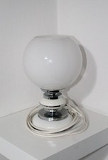Lampada Da Tavolo Sfera Vetro