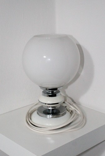 Lampada tavolo sfera vetro - da,