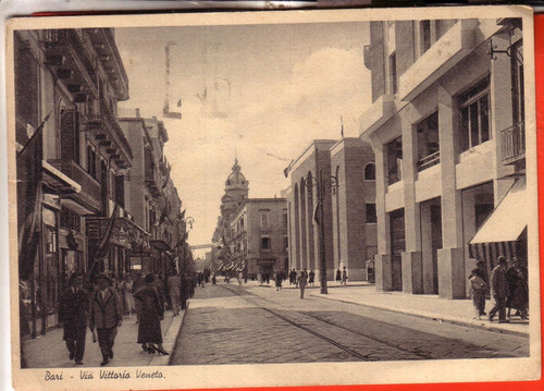 Cartolina bari citta antica - cartolina,