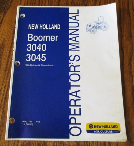 New holland boomer 3045 3040 - holland,