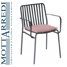 SEDIA IMPILABILE CON BRACCIOLI