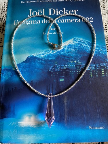Collana cristalli resina - collana, in