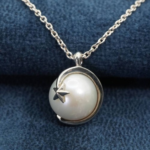 Collana pianeta perle - , argento