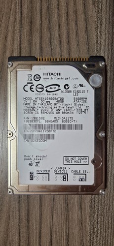 Hdd hitachi 40gb - hdd,