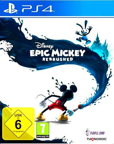 Disney epic mickey rebrushed - disney,