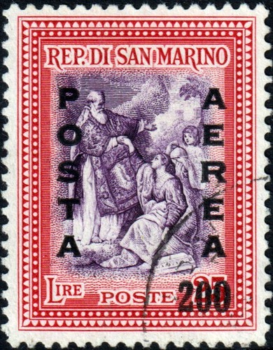 San marino 1948 lire 200 - san,
