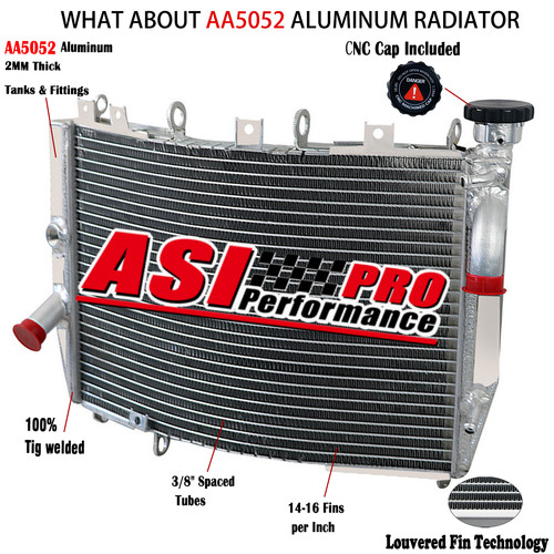 Upgraded aluminium radiateur - upgraded,