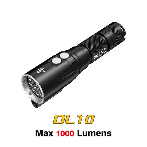Torcia subacquea nitecore dl10 - torcia,