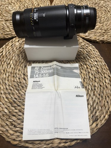 Nikon zoom nikkor 300mm - af, 75-300mm