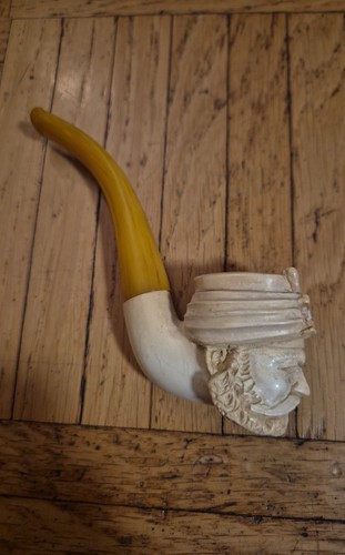 Antica pipa turca schiuma - pipa,