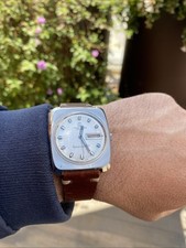 Orologio Favre Leuba Geneve Harpoon77 Automatic Vintage Watch Square Funky