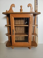 Vetrinetta Curio vintage legno