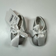 Scarpe con fiocco argento