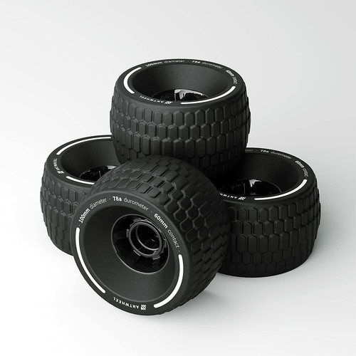 Longboard all terrain 100mm - all-terrain,