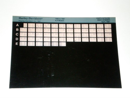 Microfiche catalogo ricambi - catalogo,