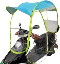 PARAPIOGGIA PER MOTO SCOOTER BICI COPERTURA PIOGGIA IMPERMEABILE COPRIMOTO NERO