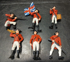 Soldatini di plastica Safari Ltd British Army Men, lotto 6, 2,5".