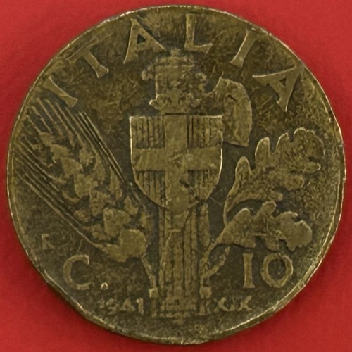 Moneta centesimi 1941 - moneta, xvii