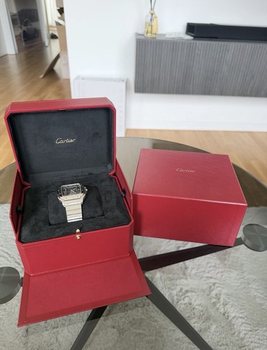 Cartier santos dual - santos, time