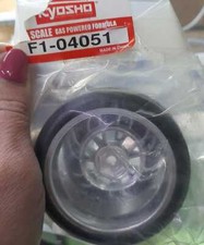 FERRARI F2004 KYOSHO ART. RUOTA COMPLETA CERCHIO GOMMA SPUGNA F1-04051